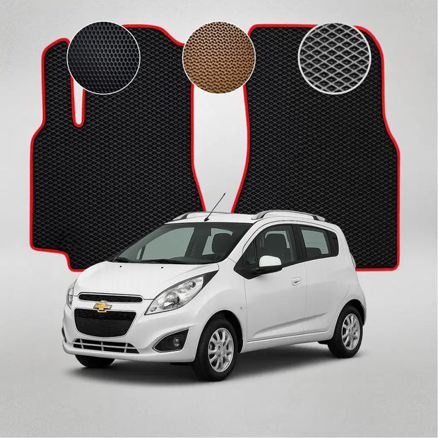 EVA grindų kilimėliai, skirti „Chevrolet Spark“ (M300) 3-iosios kartos hečbekui (2012–2018 m.)