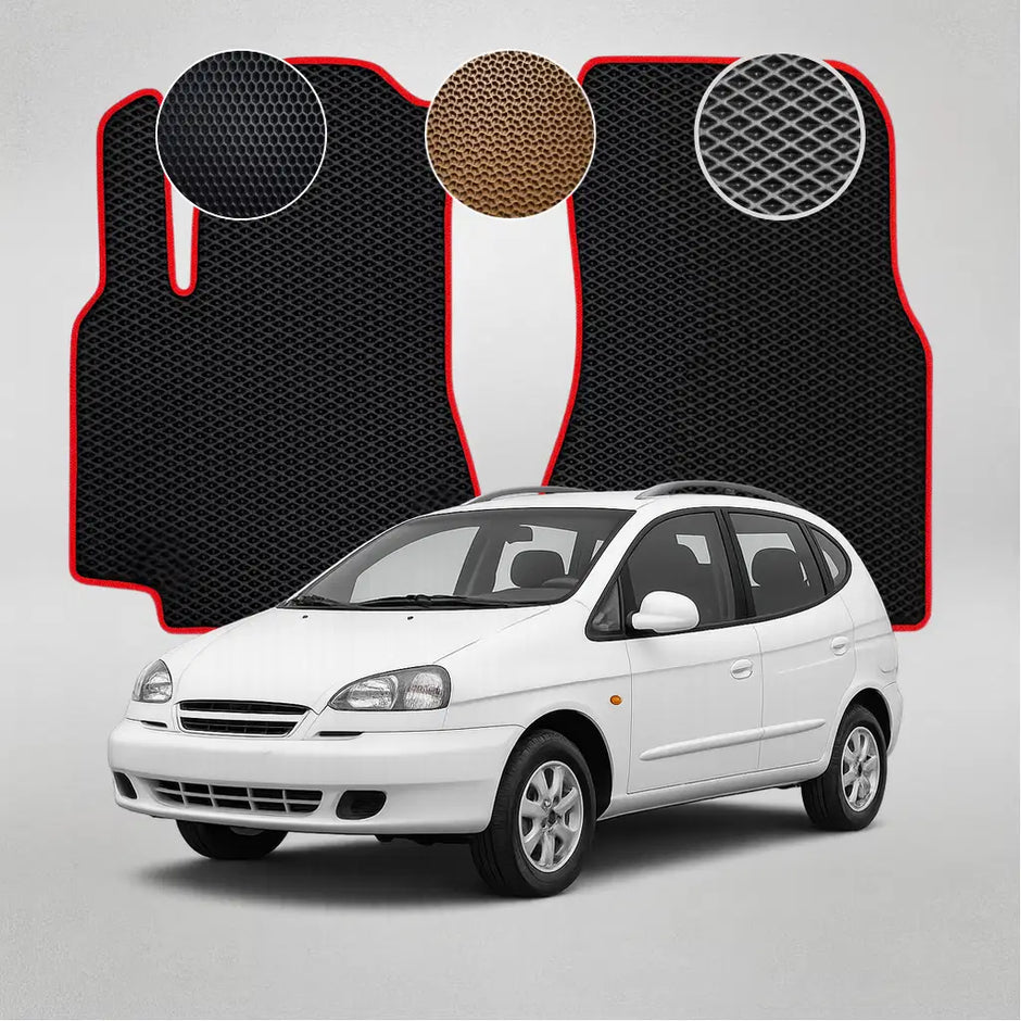 EVA kilimėliai, skirti „Chevrolet Tacuma“ pirmosios kartos „Kompaktvan“ (2000–2008 m.) automobiliui