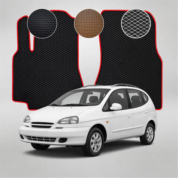 EVA kilimėliai, skirti „Chevrolet Tacuma“ pirmosios kartos „Kompaktvan“ (2000–2008 m.) automobiliui