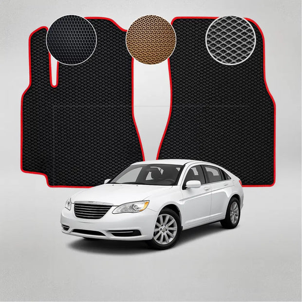 EVA grindų kilimėliai, skirti „Chrysler 200“ pirmosios kartos sedanui (2010–2014 m.)