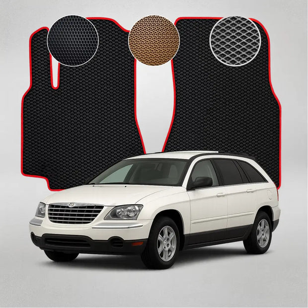EVA grindų kilimėliai, skirti „Chrysler Pacifica“ pirmosios kartos minivenui (2003–2007 m.)