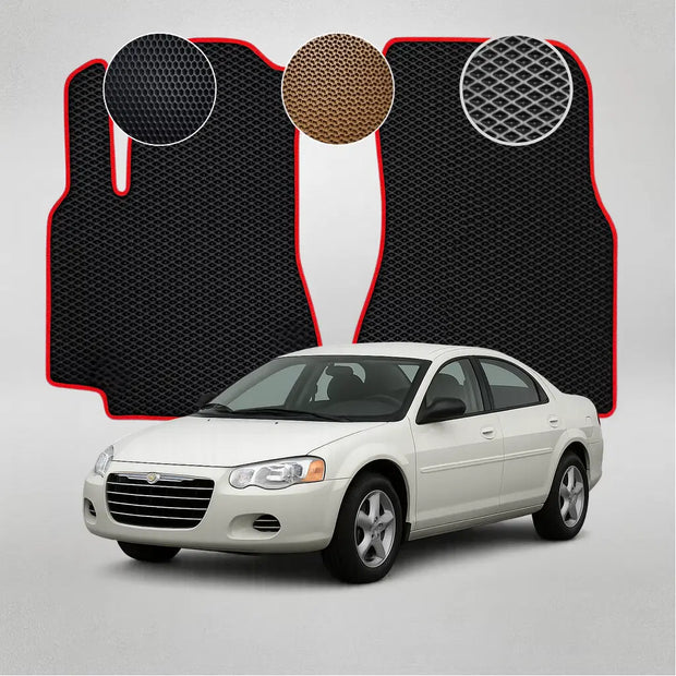 EVA grindų kilimėliai, skirti „Chrysler Sebring“ antros kartos sedanui (2004–2006 m.)