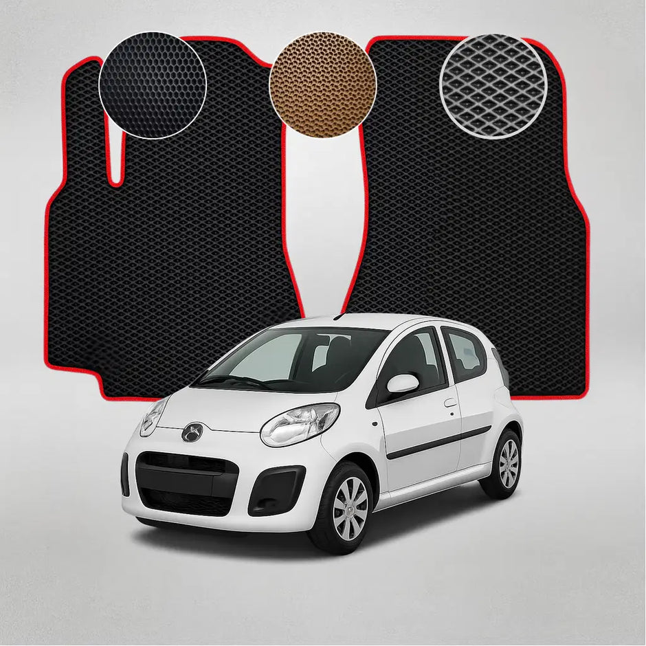 EVA kilimėliai, skirti „Citroen C1“ antros kartos hečbekui (nuo 2014 m.)