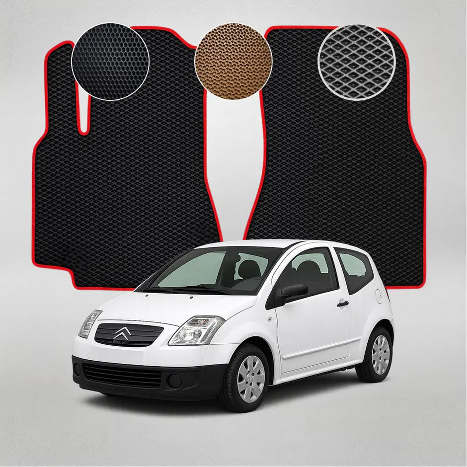 EVA kilimėliai, skirti „Citroen C2“ pirmosios kartos hečbekui (2003–2010 m.)