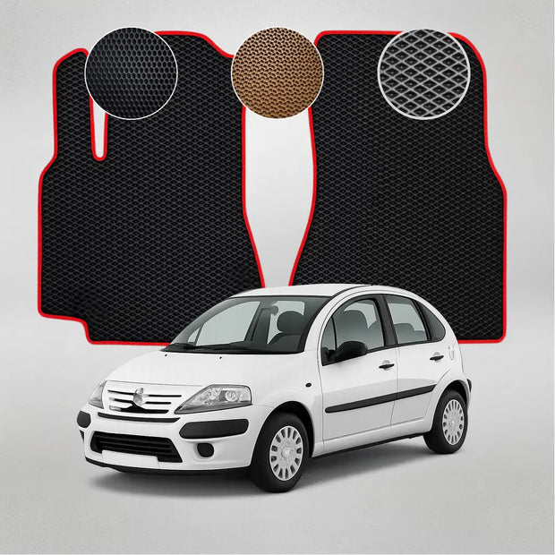 EVA kilimėliai, skirti „Citroen C3“ pirmosios kartos hečbekui (2002–2009 m.)