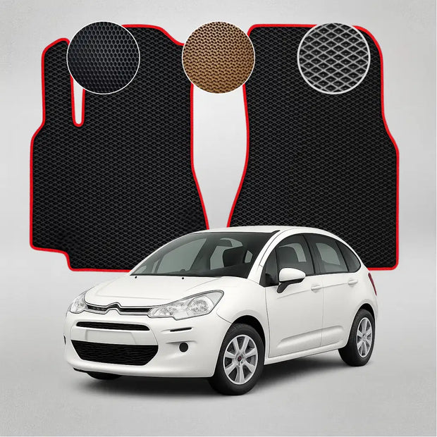 EVA kilimėliai, skirti „Citroen C3“ 3-iosios kartos hečbekui (nuo 2016 m.)