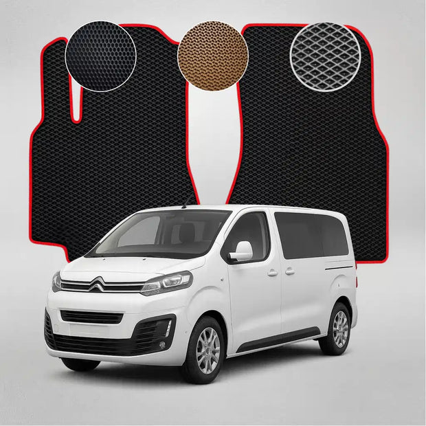 EVA kilimėliai „Citroen Spacetourer“ pirmos kartos minivenui (nuo 2016 m.)