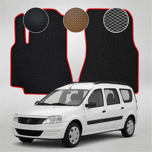 EVA grindų kilimėliai, skirti „Dacia Logan“ antros kartos kombi automobiliui (nuo 2012 m.)