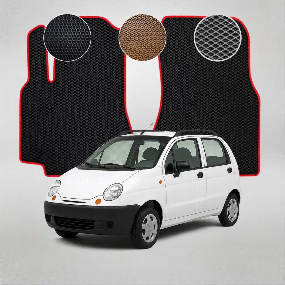 EVA kilimėliai, skirti „Daewoo Matiz M100/M150“ pirmosios kartos hečbekui (1998–2012 m.)