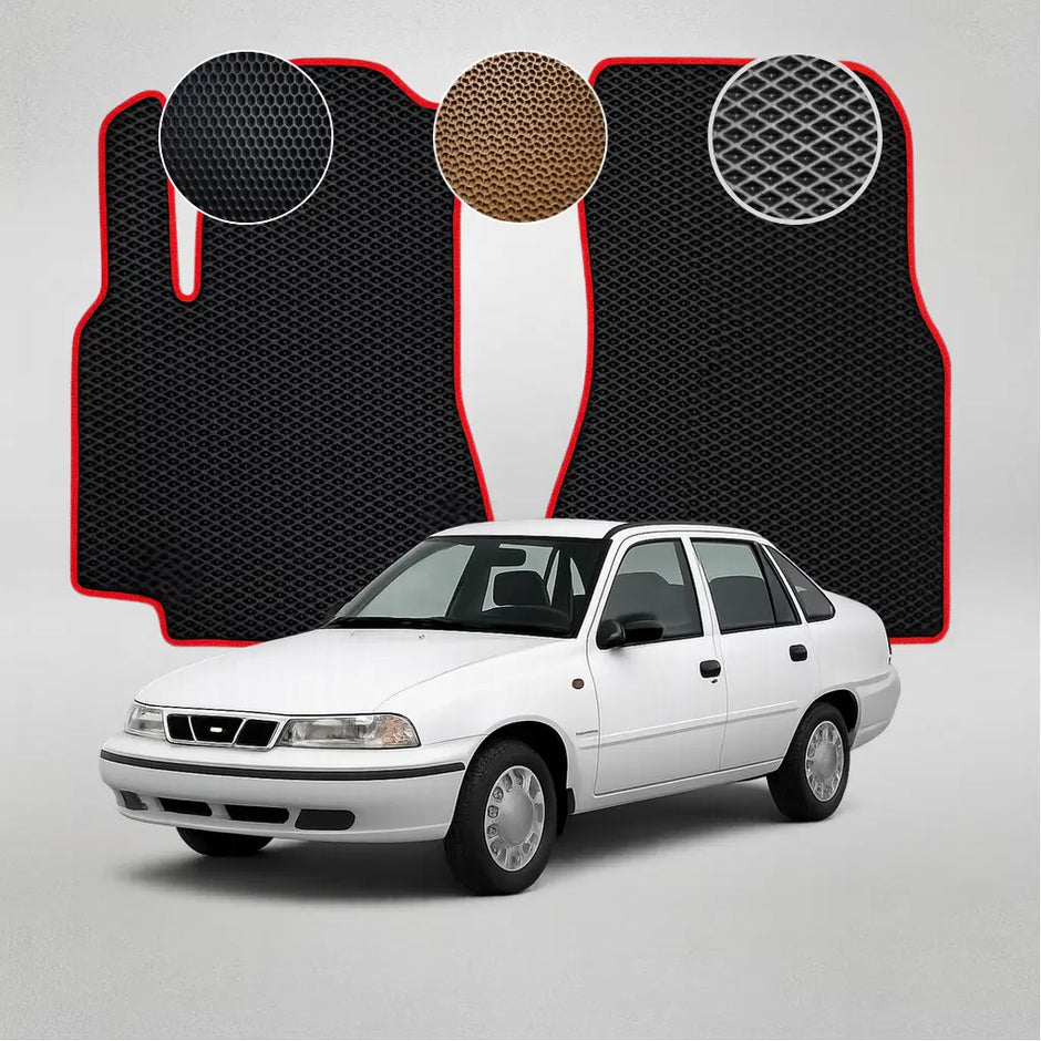 EVA kilimėliai, skirti „Daewoo Nexia“ pirmosios kartos sedanui (1995–2008 m.)