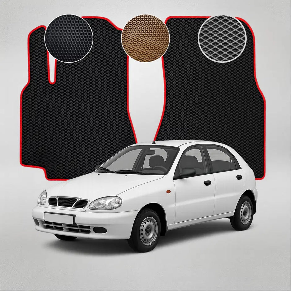 EVA kilimėliai, skirti „Daewoo Sens“ pirmosios kartos hečbekui (2000–2017 m.)