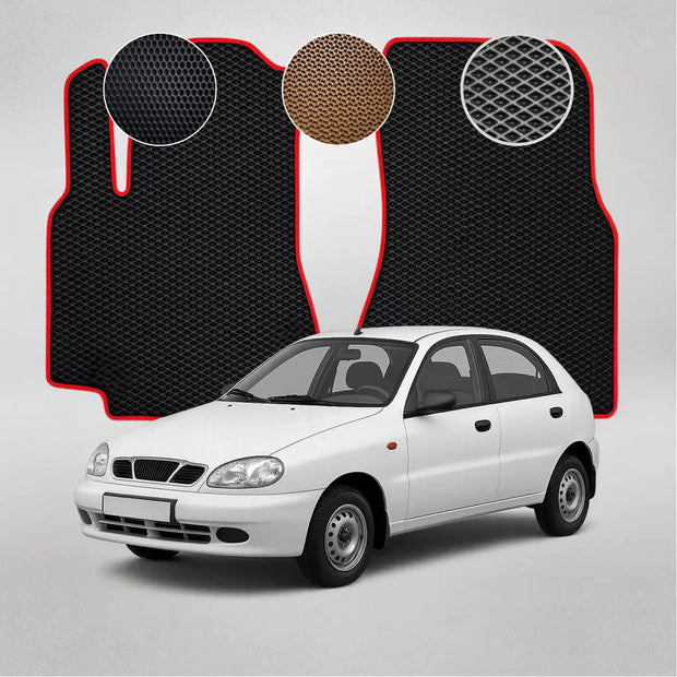 EVA kilimėliai, skirti „Daewoo Sens“ pirmosios kartos hečbekui (2000–2017 m.)