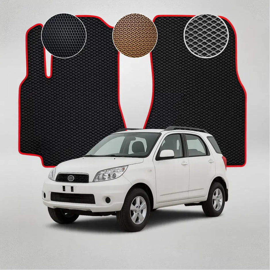 EVA kilimėliai, skirti antros kartos „Daihatsu Terios“ krosoveriui (2006–2017 m.)