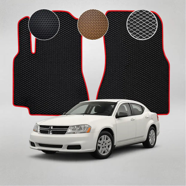 EVA grindų kilimėliai, skirti Dodge Avenger JS 2-os kartos sedanui (2007–2014 m.)