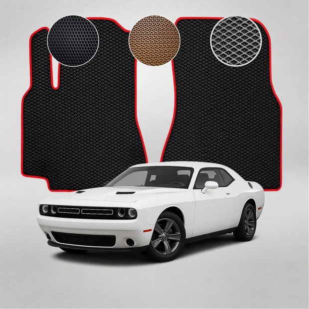 EVA grindų kilimėliai, skirti „Dodge Challenger“ 3-iosios kartos kupė (2015–2019 m.)