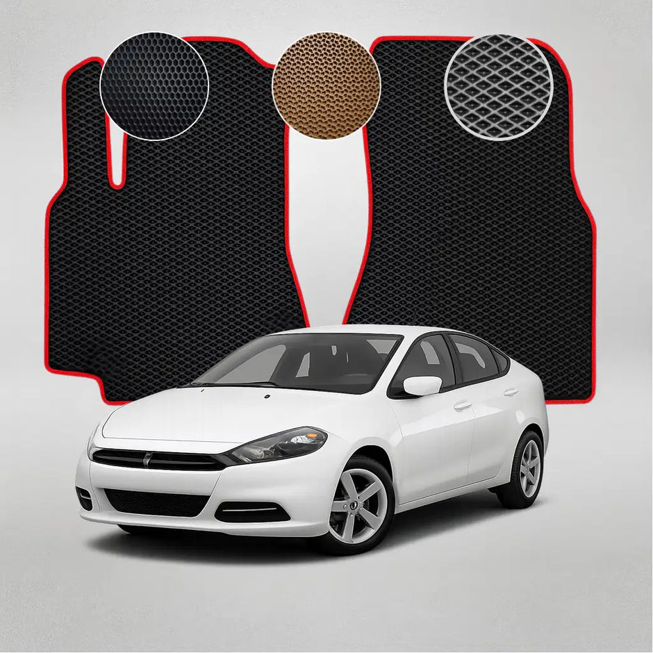 EVA grindų kilimėliai, skirti „Dodge Dart“ pirmosios kartos sedanui (2012–2016 m.)