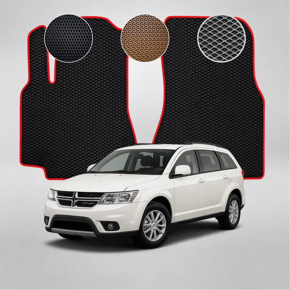 EVA grindų kilimėliai, skirti „Dodge Journey“ pirmosios kartos krosoveriui (2011–2020 m.)