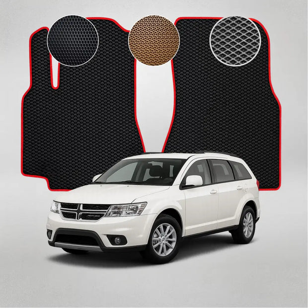 EVA grindų kilimėliai, skirti „Dodge Journey“ pirmosios kartos krosoveriui (2011–2020 m.)