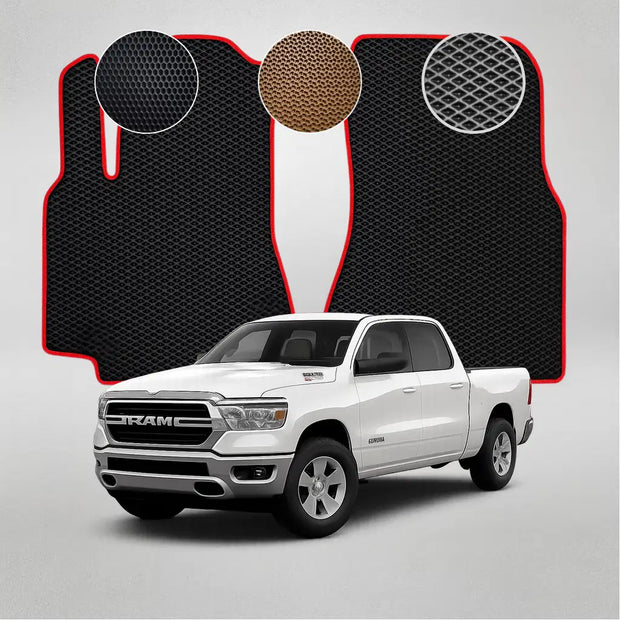 EVA grindų kilimėliai Dodge Ram 1500 5-osios kartos pikapui (nuo 2019 m.)