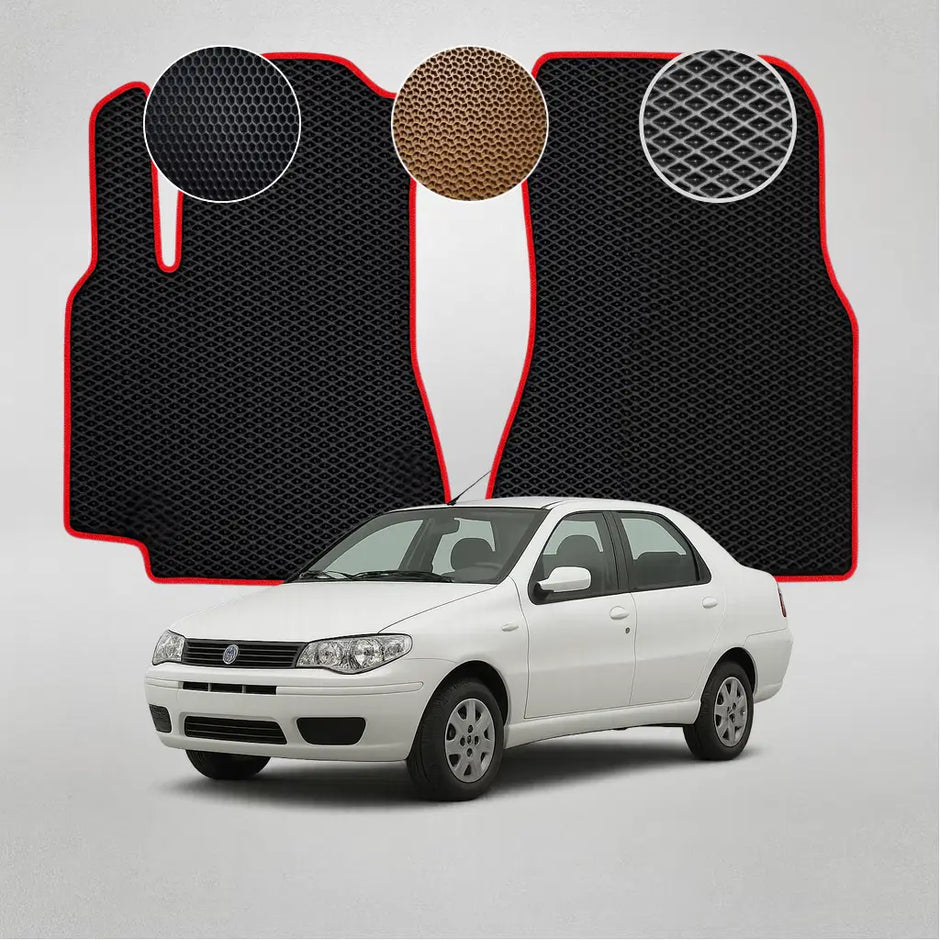 EVA grindų kilimėliai, skirti „Fiat Albea“ pirmosios kartos sedanui (2004–2012 m.)