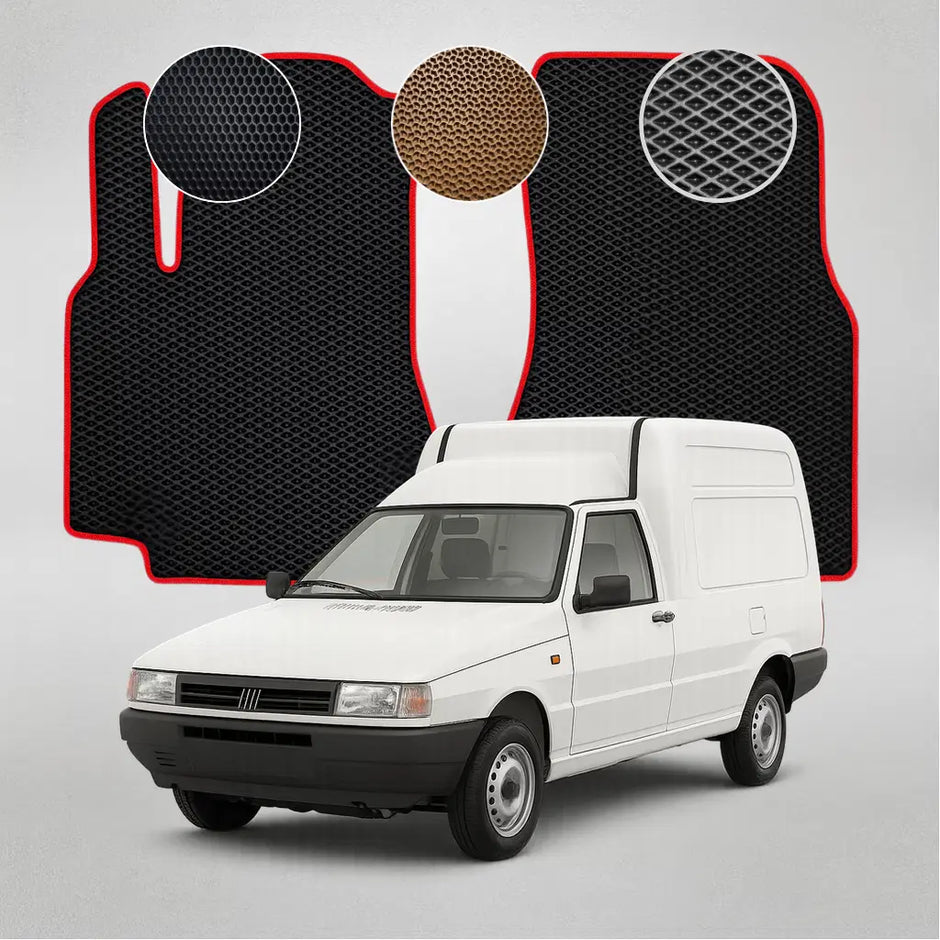 EVA grindų kilimėliai, skirti „Fiat Fiorino“ antros kartos minivenui (1988–2013 m.)