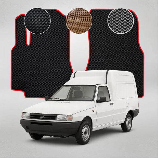 EVA grindų kilimėliai, skirti „Fiat Fiorino“ antros kartos minivenui (1988–2013 m.)