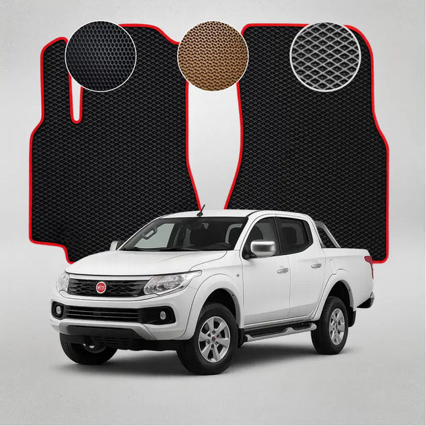 EVA grindų kilimėliai Fiat Fullback 1-osios kartos pikapui (nuo 2018 m.)