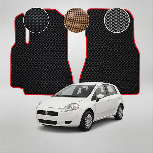 EVA grindų kilimėliai, skirti „Fiat Grande Punto“ pirmosios kartos hečbekui (2005–2009 m.)