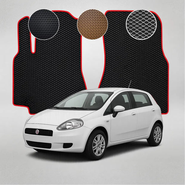 EVA grindų kilimėliai, skirti „Fiat Punto“ antros kartos hečbekui (1999–2012 m.)