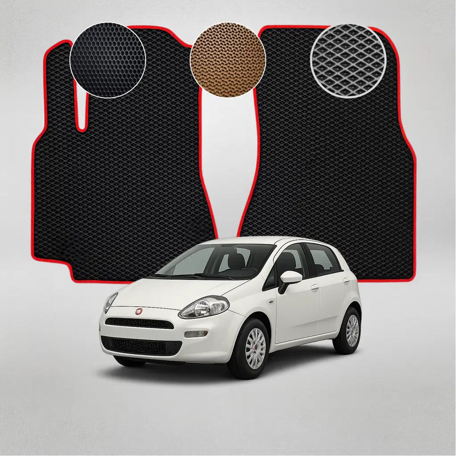 EVA grindų kilimėliai, skirti „Fiat Punto“ 3-iosios kartos hečbekui (2005–2018 m.)