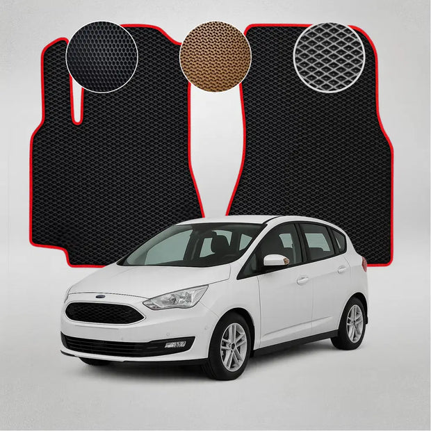 EVA grindų kilimėliai, skirti „Ford C-MAX“ antros kartos minivenui (2015–2017 m.)