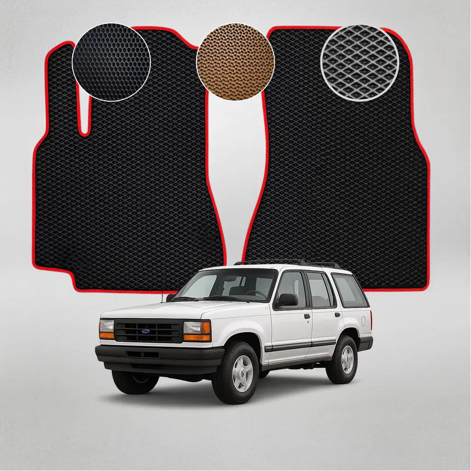 EVA grindų kilimėliai, skirti „Ford Explorer“ pirmosios kartos krosoveriui (1990–1994 m.)