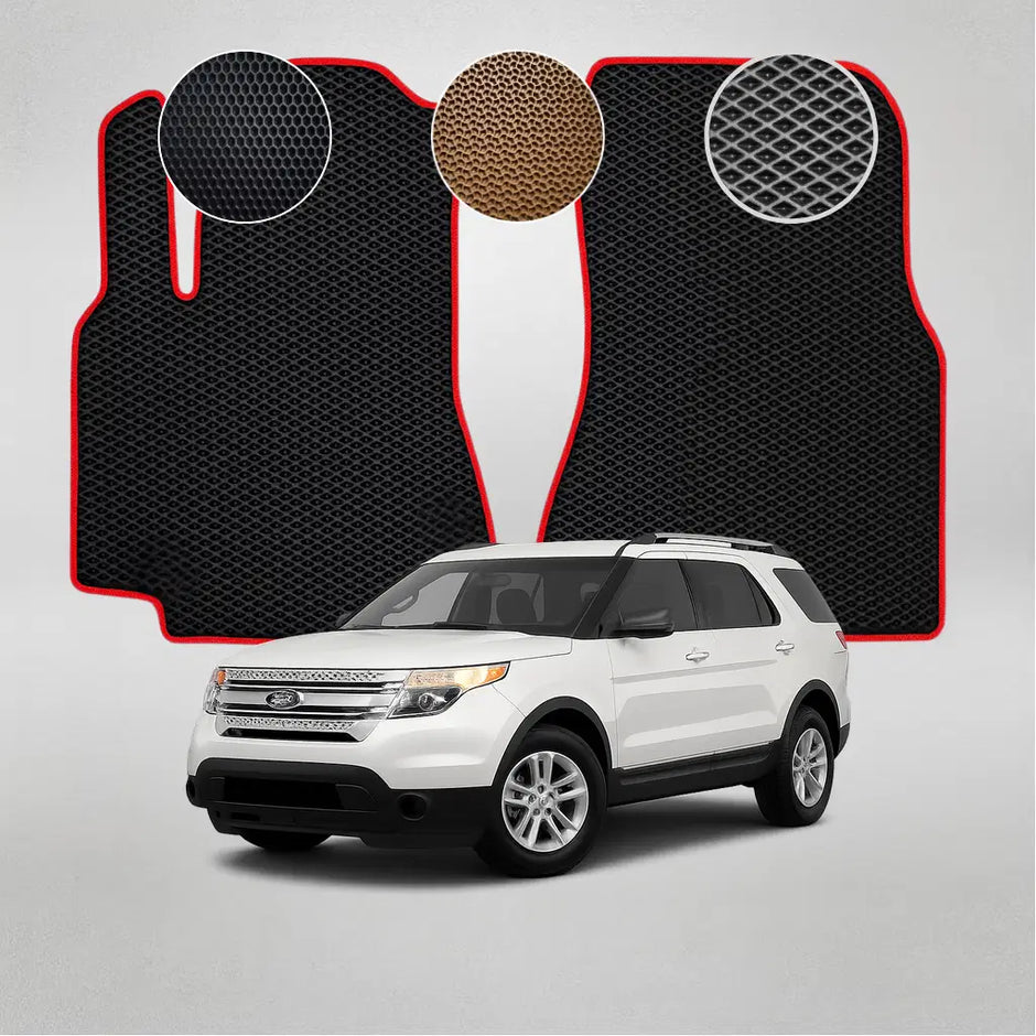 EVA grindų kilimėliai, skirti „Ford Explorer“ 5-osios kartos krosoveriui (2010–2015 m.)