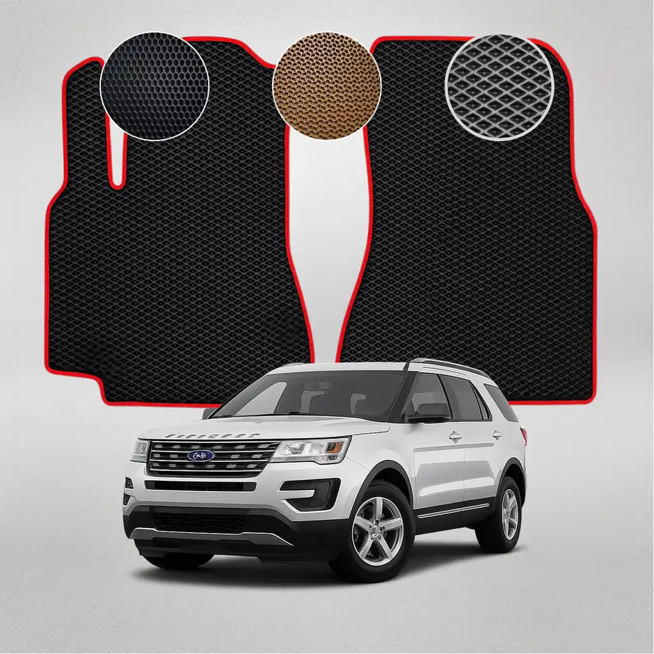 EVA grindų kilimėliai, skirti „Ford Explorer“ 5-osios kartos krosoveriui (2015–2019 m.)