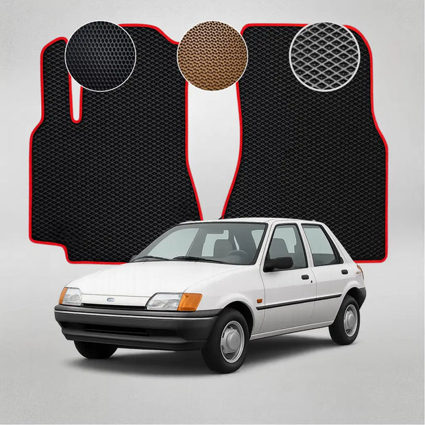 EVA grindų kilimėliai, skirti „Ford Fiesta“ 3-iosios kartos hečbekui (1989–1997 m.)