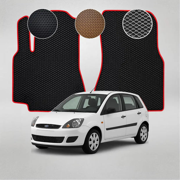 EVA grindų kilimėliai, skirti „Ford Fiesta“ 5-osios kartos hečbekui (2002–2008 m.)