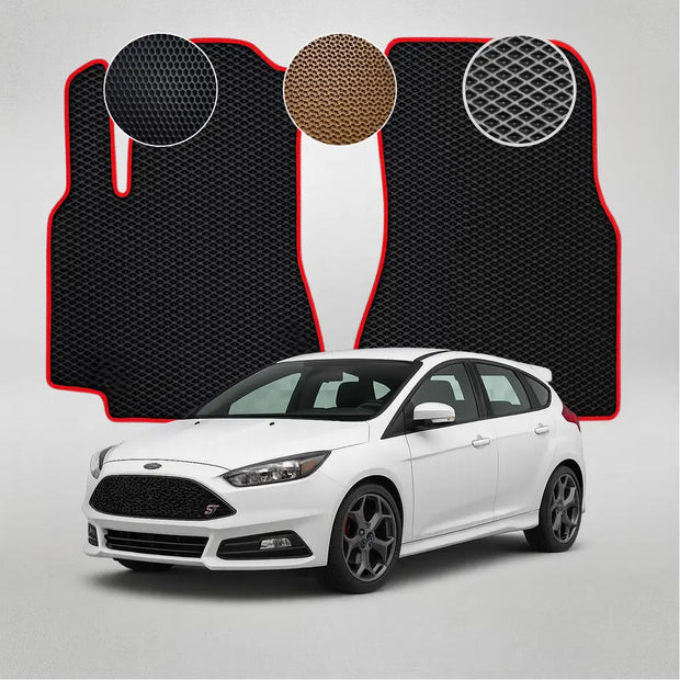EVA grindų kilimėliai, skirti „Ford Focus ST“ 3-iosios kartos hečbekui (2011–2018 m.)