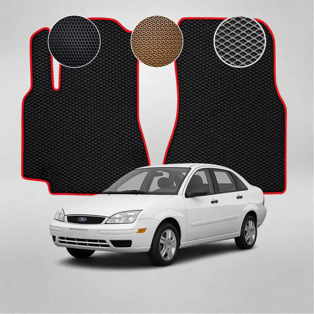 EVA grindų kilimėliai, skirti „Ford Focus“ pirmosios kartos sedanui (2004–2007 m.)