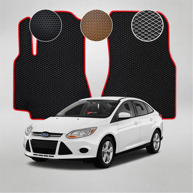 EVA grindų kilimėliai, skirti „Ford Focus“ 3-iosios kartos sedanui (2011–2014 m.)