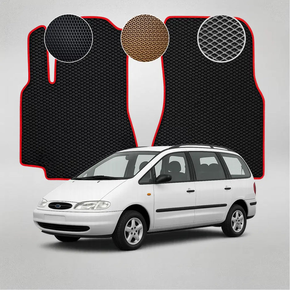 EVA grindų kilimėliai, skirti „Ford Galaxy“ pirmosios kartos minivenui (1995–2006 m.)