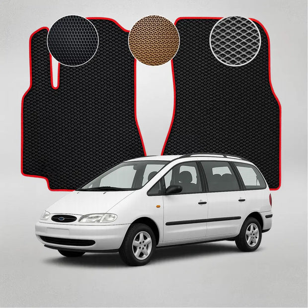 EVA grindų kilimėliai, skirti „Ford Galaxy“ pirmosios kartos minivenui (1995–2006 m.)