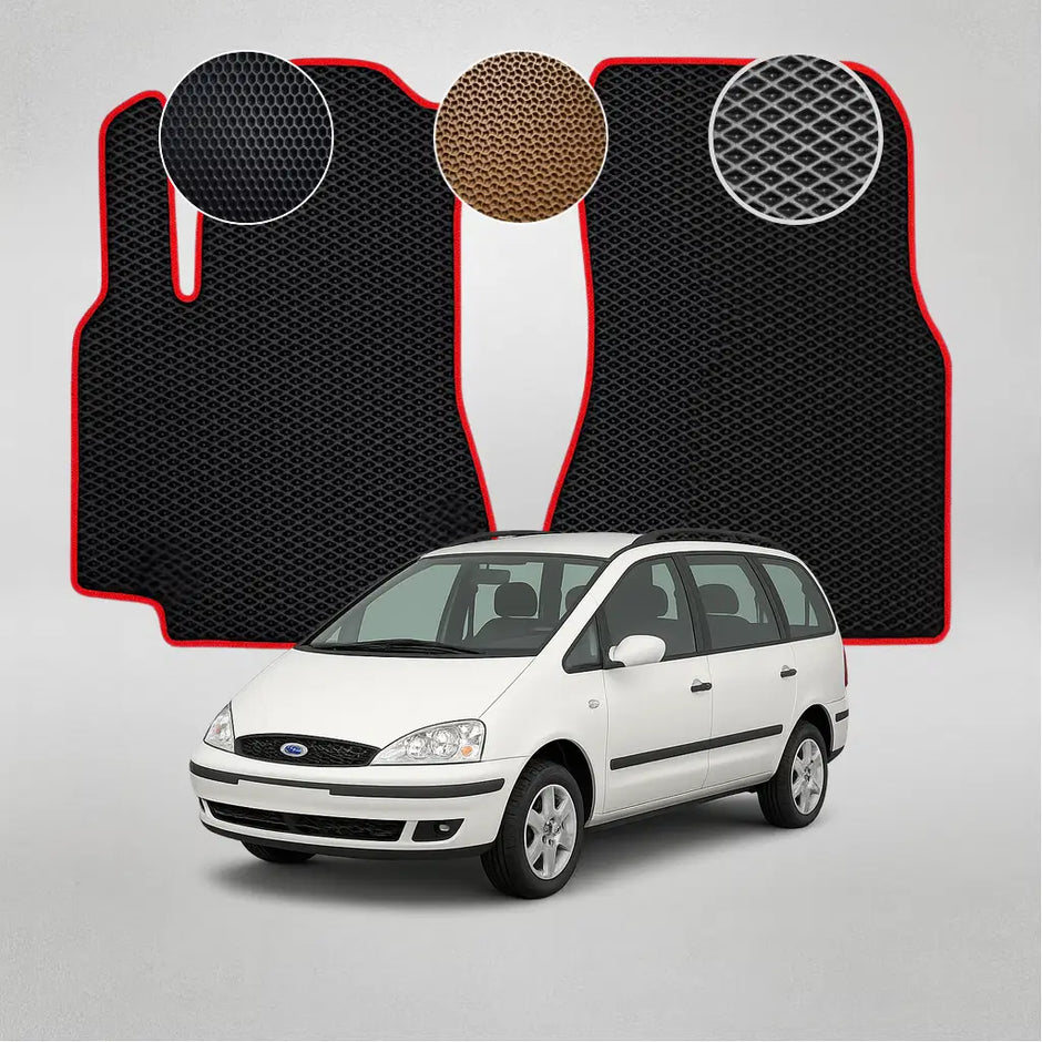 EVA grindų kilimėliai, skirti „Ford Galaxy“ pirmosios kartos minivenui (2000–2006 m.)