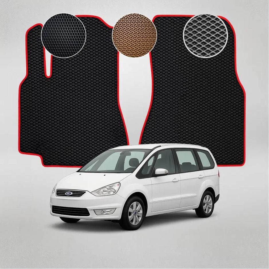 EVA grindų kilimėliai, skirti „Ford Galaxy“ antros kartos minivenui (2006–2015 m.)