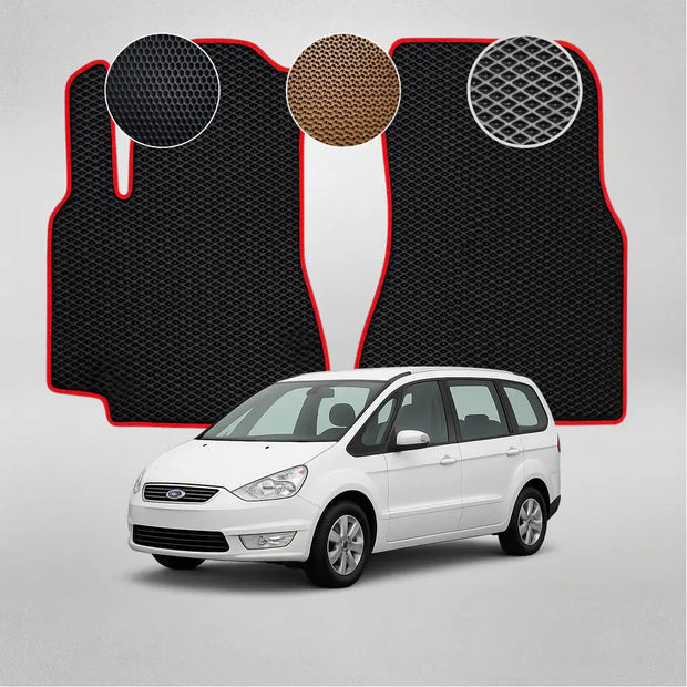 EVA grindų kilimėliai, skirti „Ford Galaxy“ antros kartos minivenui (2006–2015 m.)
