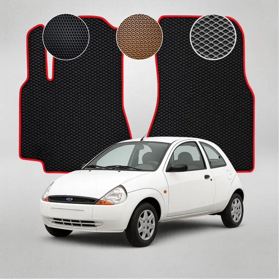 EVA grindų kilimėliai, skirti „Ford Ka“ pirmosios kartos hečbekui (1996–2006 m.)