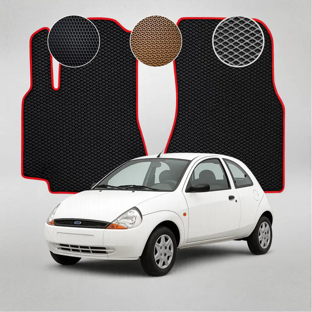 EVA grindų kilimėliai, skirti „Ford Ka“ pirmosios kartos hečbekui (1996–2006 m.)