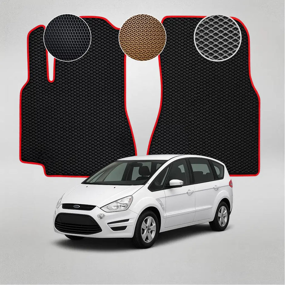 EVA grindų kilimėliai, skirti „Ford S-Max“ pirmosios kartos minivenui (2006–2014 m.)