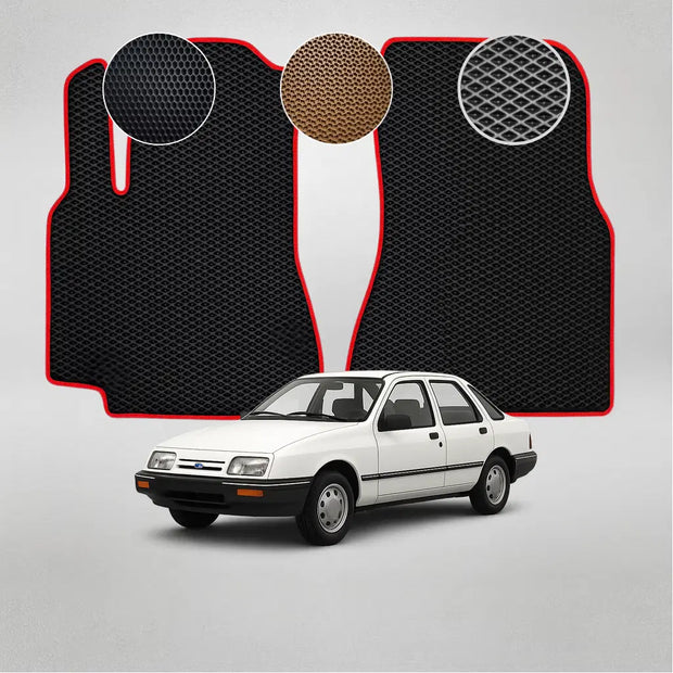 EVA grindų kilimėliai, skirti „Ford Sierra“ pirmosios kartos sedanui (1982–1987 m.)