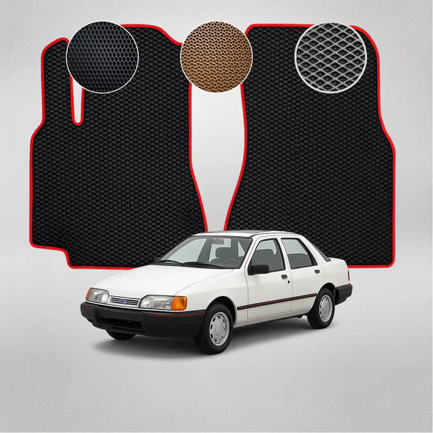 EVA grindų kilimėliai, skirti Ford Sierra 2-os kartos sedanui (1987–1990)