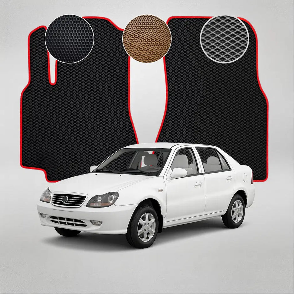 EVA grindų kilimėliai, skirti „Geely CK-2“ antros kartos sedanui (2008–2016 m.)